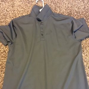 Bundle of 2 med Nike Golf Polos-both Grey colors